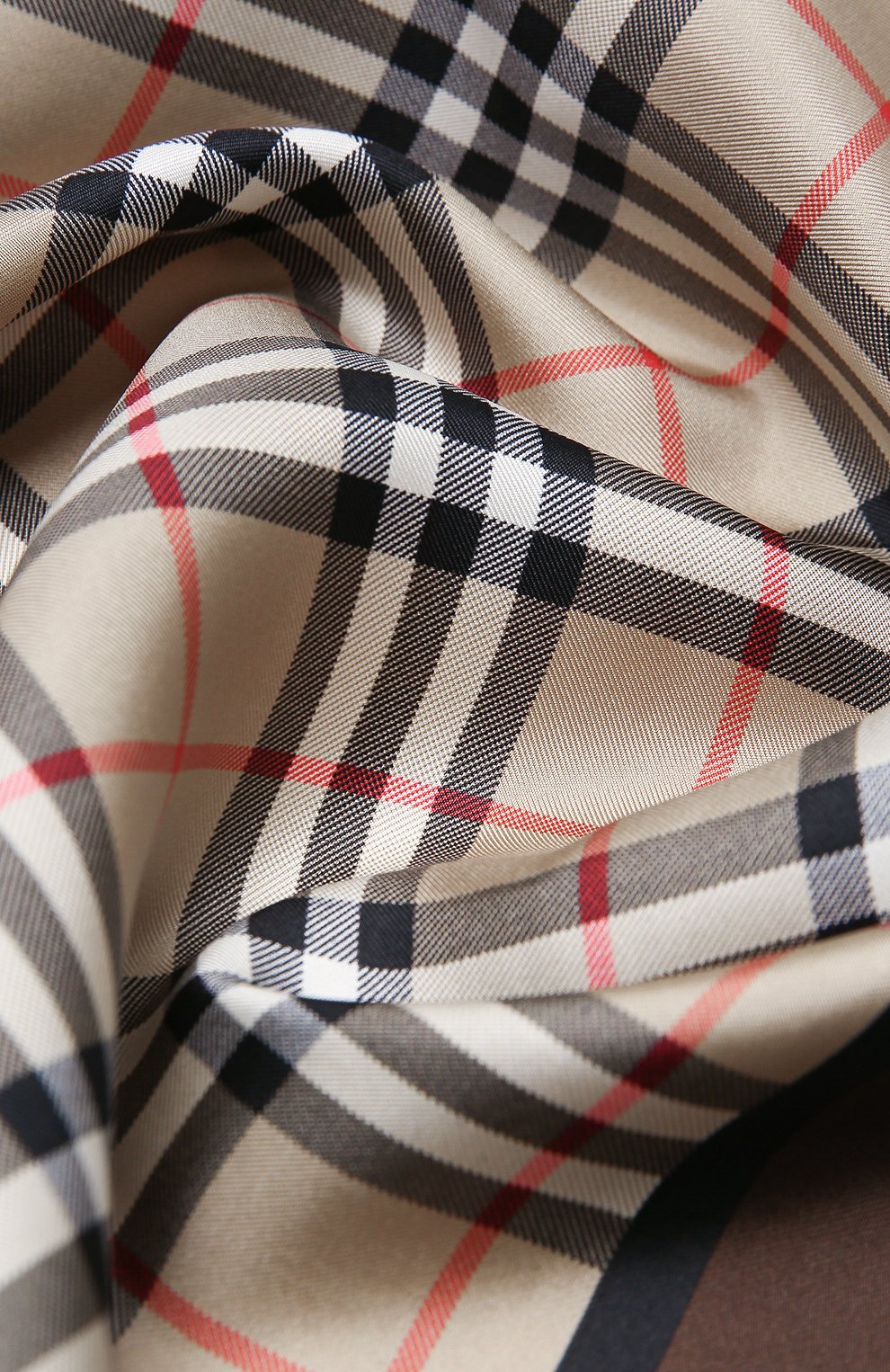 Шелковый платок BURBERRY, арт. 8045972, фото 3