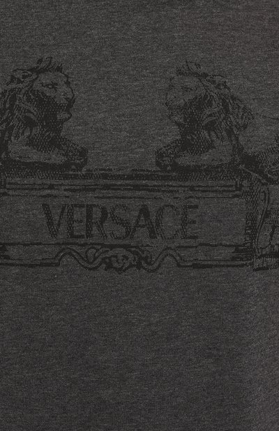 Хл�опковая футболка VERSACE, арт. 1013302/1A09867, фото 5