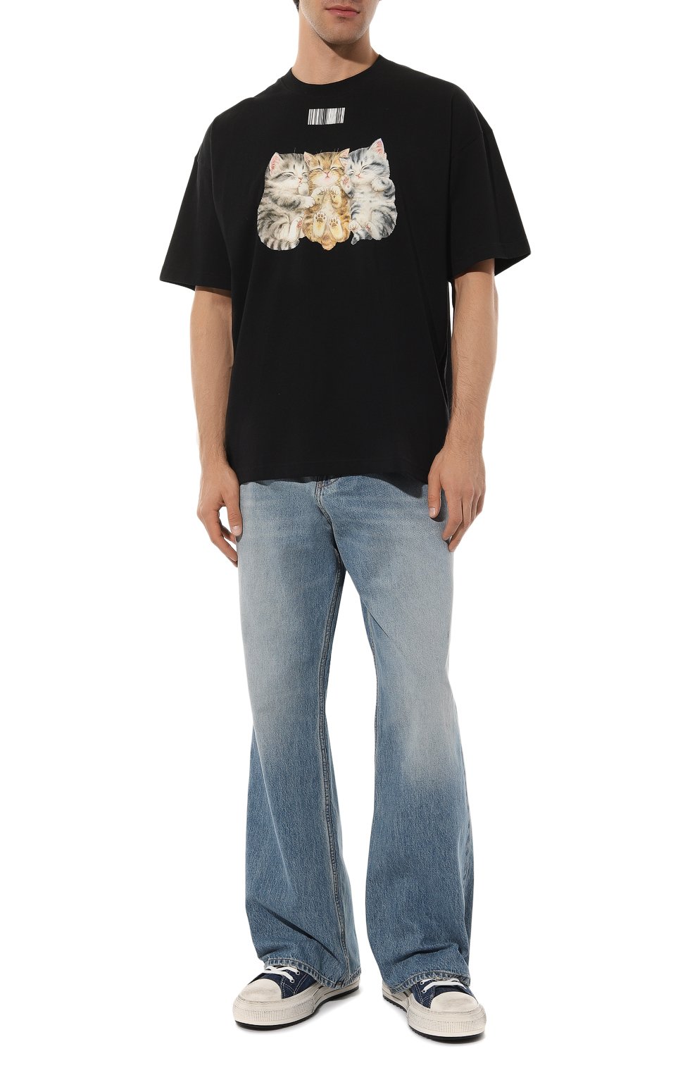 Хлопковая футболка VTMNTS, арт. VL18TR600BS, фото 5