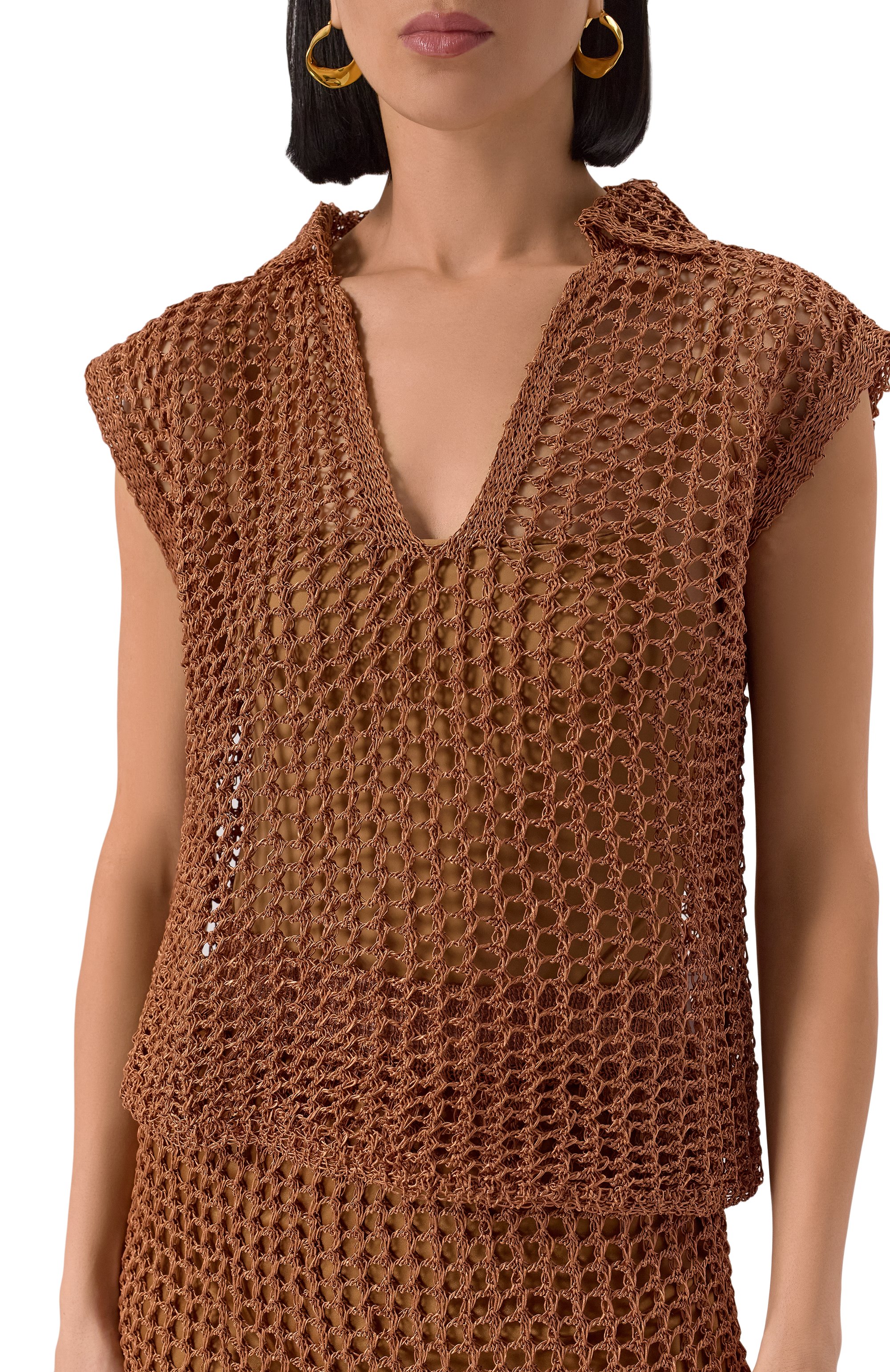 Топ из вискозы ERIKA CAVALLINI, арт. P5SC03, фото 5