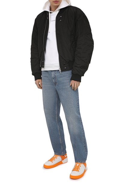 Комбинированные кеды b-court BALMAIN, арт. VM1C252/TMHR, фото 2