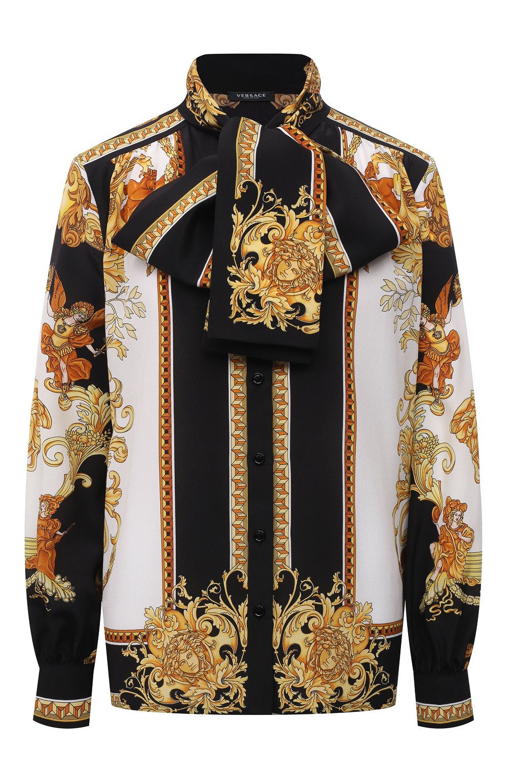 Шелковая блузка VERSACE, арт. 1001357/1A01171, фото 1