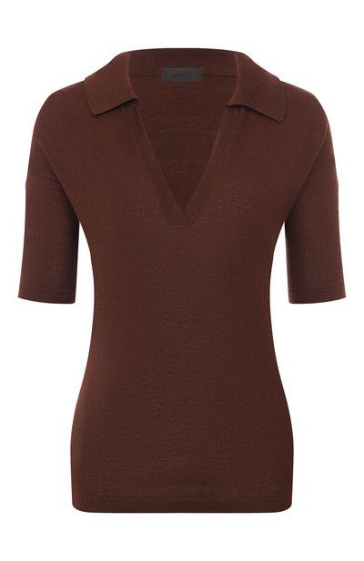 Женское поло из шелка и хлопка MVST, арт. WS61-612MU