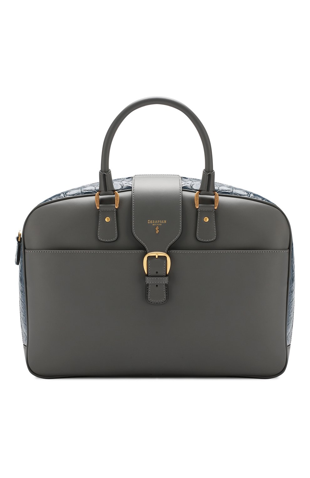 Сумка для ноутбука с отделкой из кожи аллигатора paraggi SERAPIAN, арт. SPARCMLL7058M40A, фото 1
