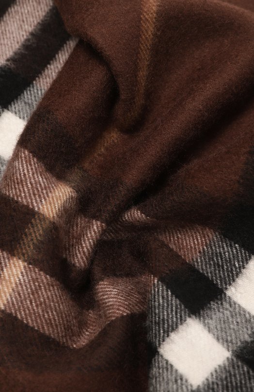 Кашемировый шарф Burberry 8112638 Коричневый  8112638 Фото 3