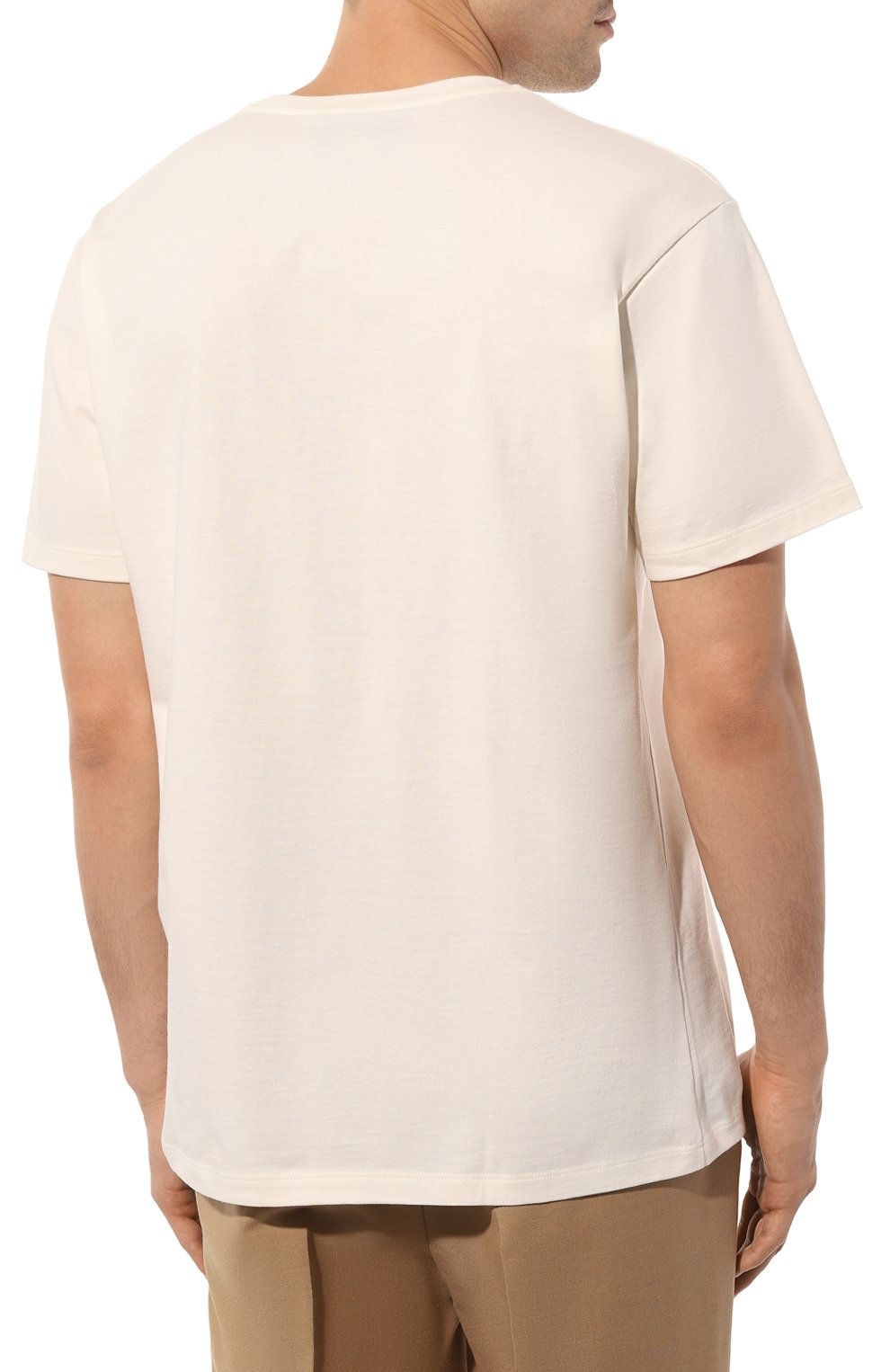 Хлопковая футболка GUCCI, арт. 673710 XJDVI, фото 4