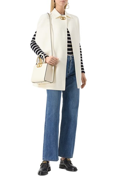 Кейп из шерсти и кашемира VALENTINO, арт. 5B3CG4C06JA, фото 2