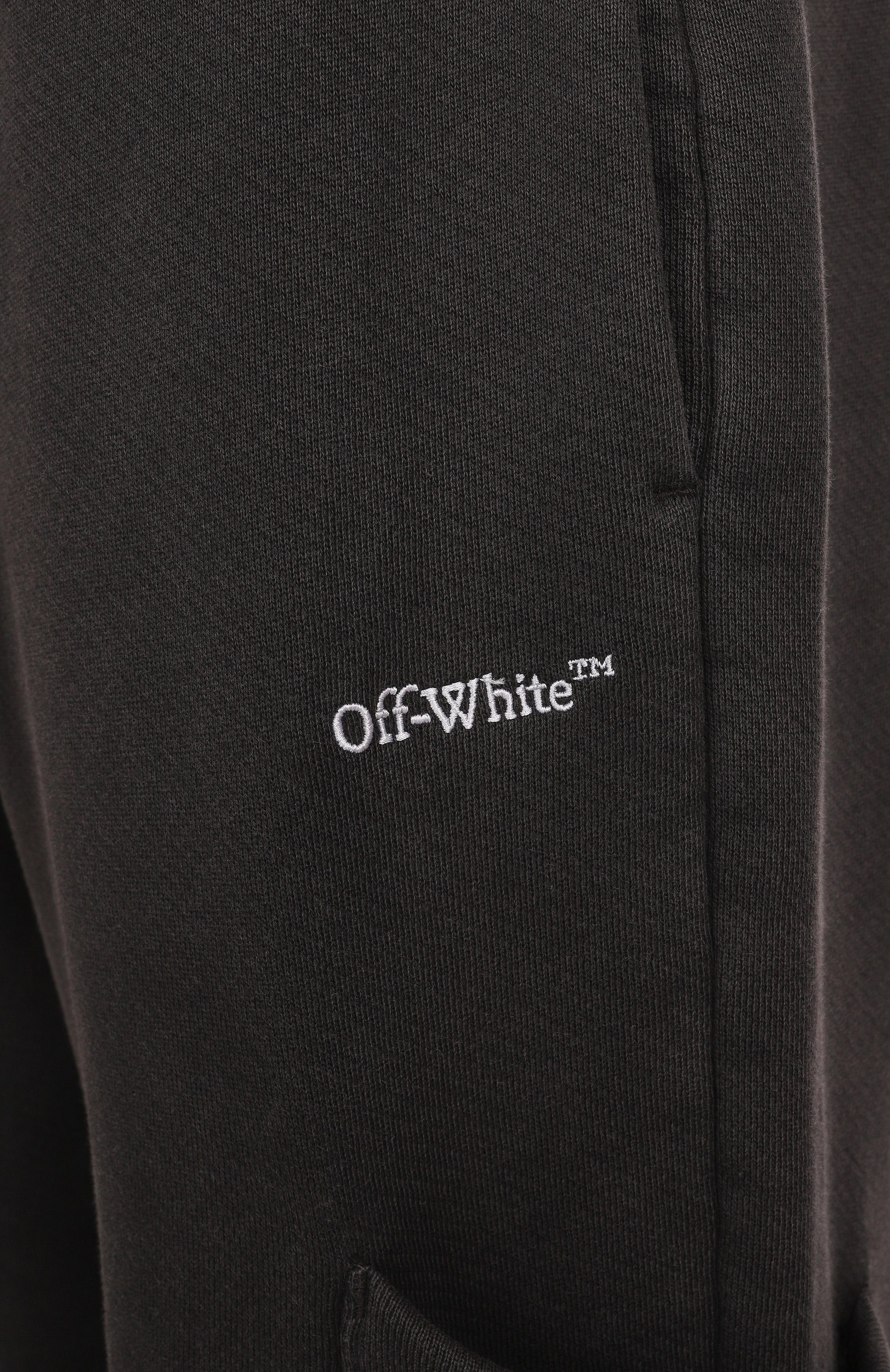 Хлопковые брюки OFF-WHITE, арт. 0WCH025S25FLE001, фото 6