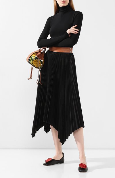 Кожаные балетки LOEWE, арт. 453.10.602, фото 2