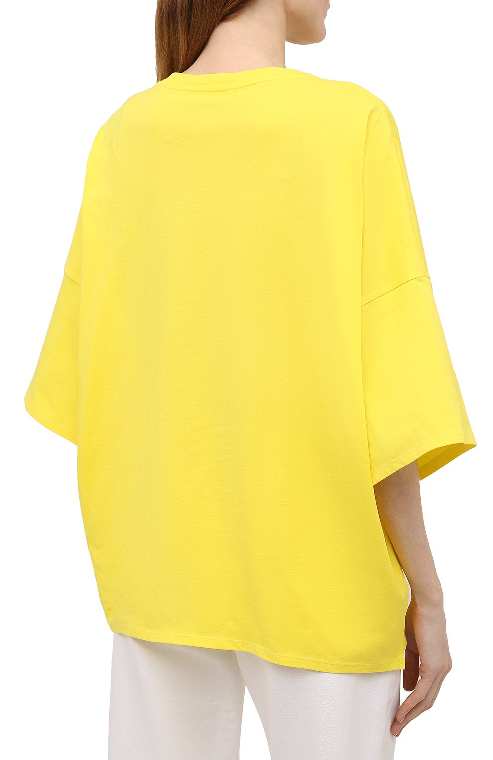 Хлопковая футболка ALEXANDRE VAUTHIER, арт. 211TS1400B 1229B-204, фото 4