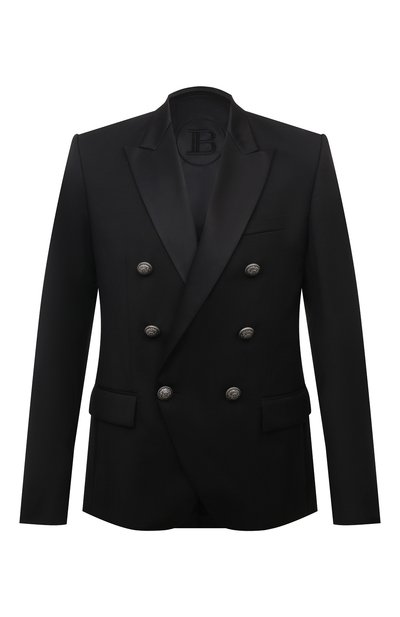 Шерстяной смокинг BALMAIN, арт. XH1SH010MB15, фото 1