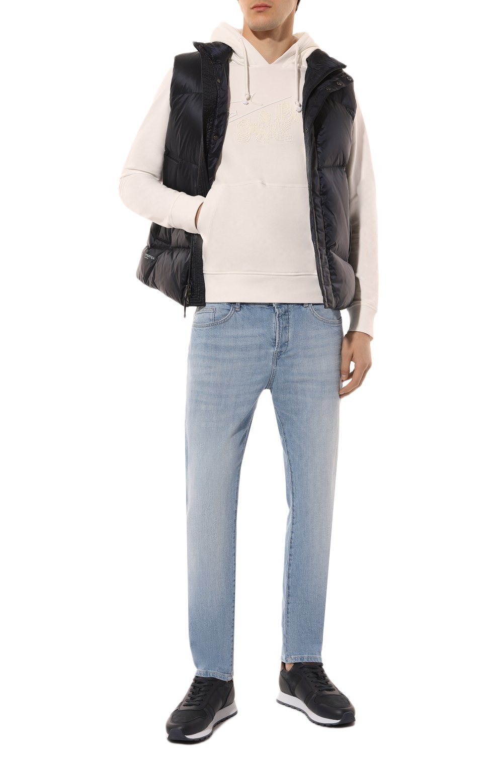 Хлопковое худи PAUL&SHARK, арт. 14311829, фото 2