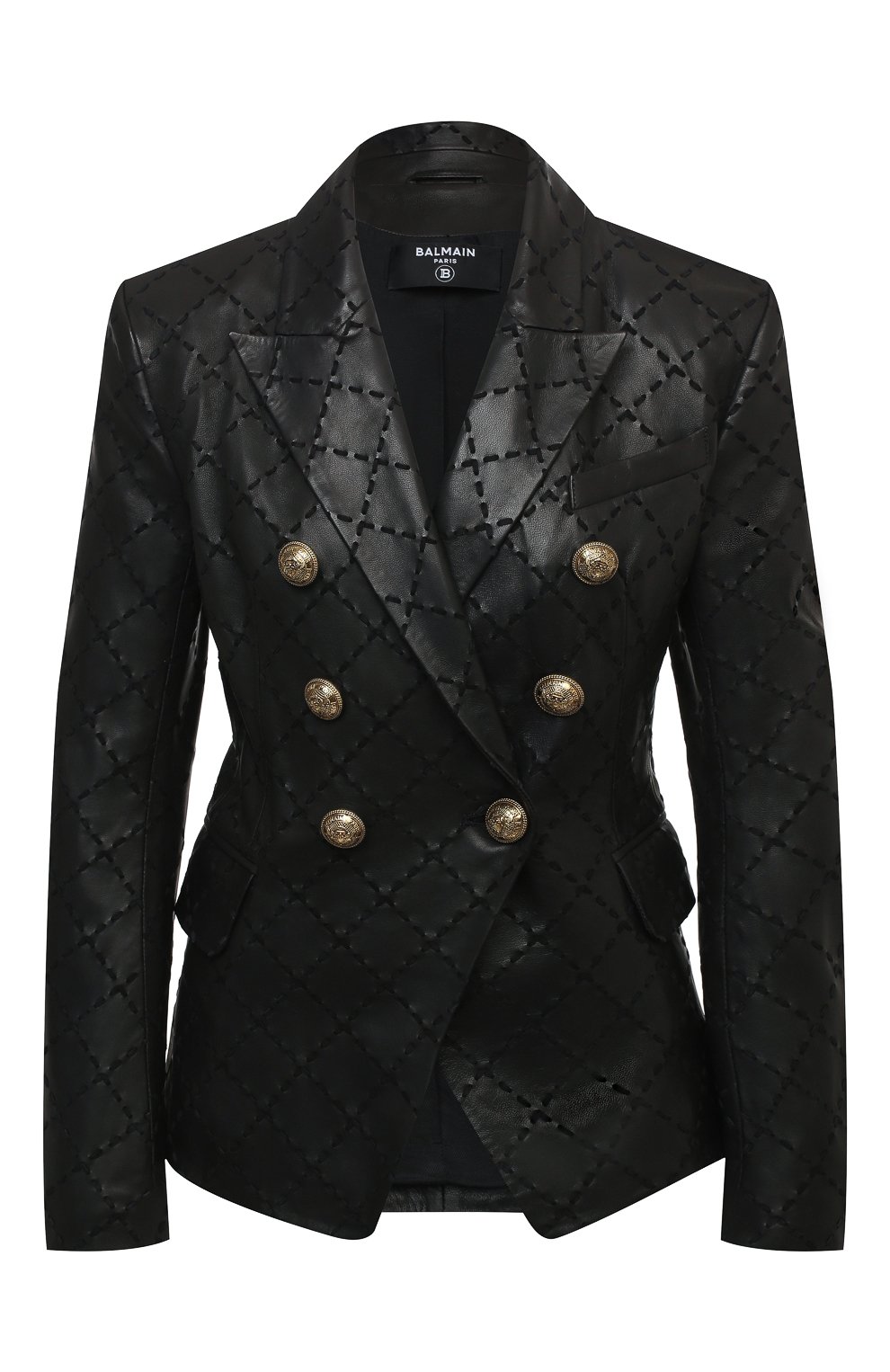 Кожаный жакет BALMAIN, арт. UF17110/L027, фото 1