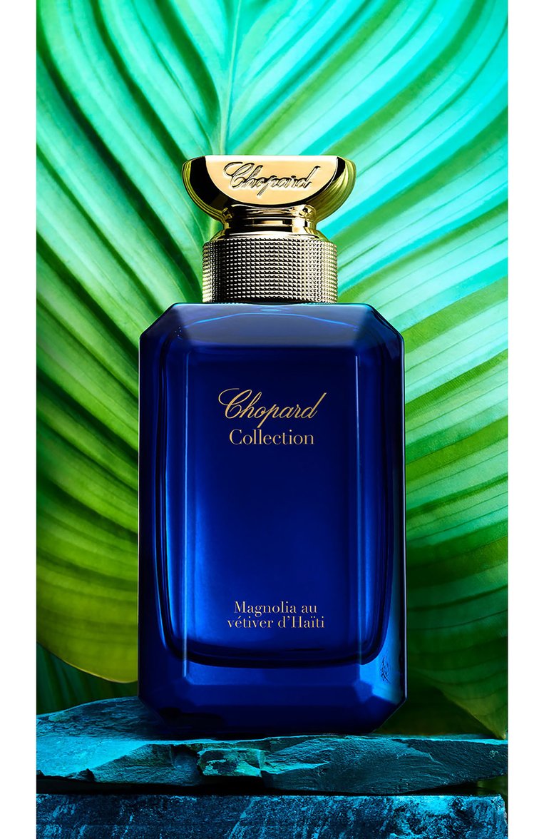 Парфюмерная вода magnolia au vétiver d’haiti (100ml) CHOPARD бесцветного цвета, арт. 7640177367419 | Фото 5 (Нос: Не проставлено; Региональные ограничения белый список (Axapta Mercury): Не проставлено; Тип продукта - парфюмерия: Парфюмерная вода; Ограничения доставки: flammable)