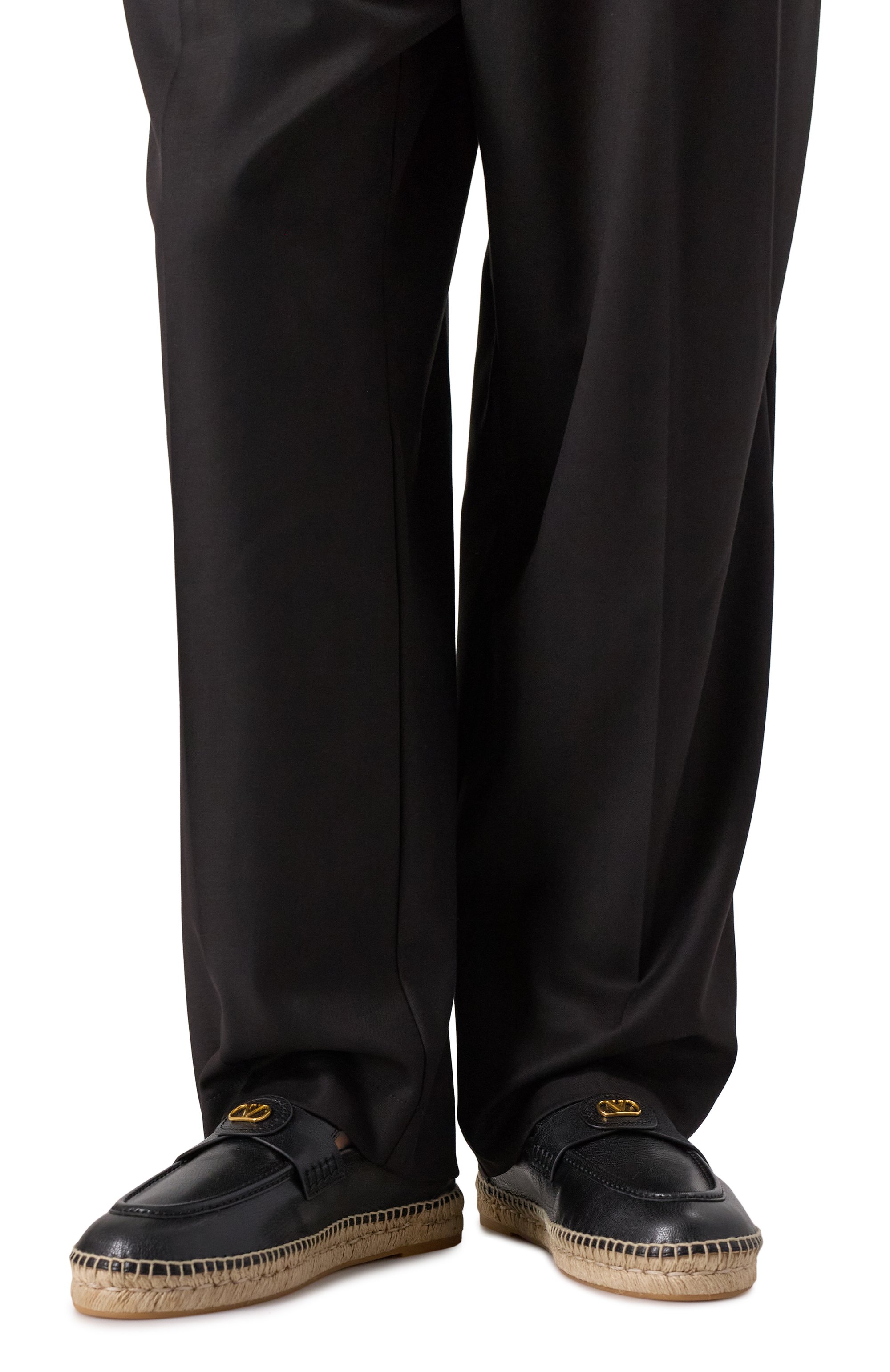 Кожаные эспадрильи palm avenue VALENTINO, арт. 7Y2S0K00/UDX, фото 3