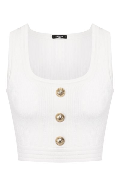 Женский топ из вискозы BALMAIN, арт. TF10007/K030