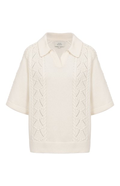 Хлопковое поло LOULOU DE SAISON, арт. KINA, фото 1