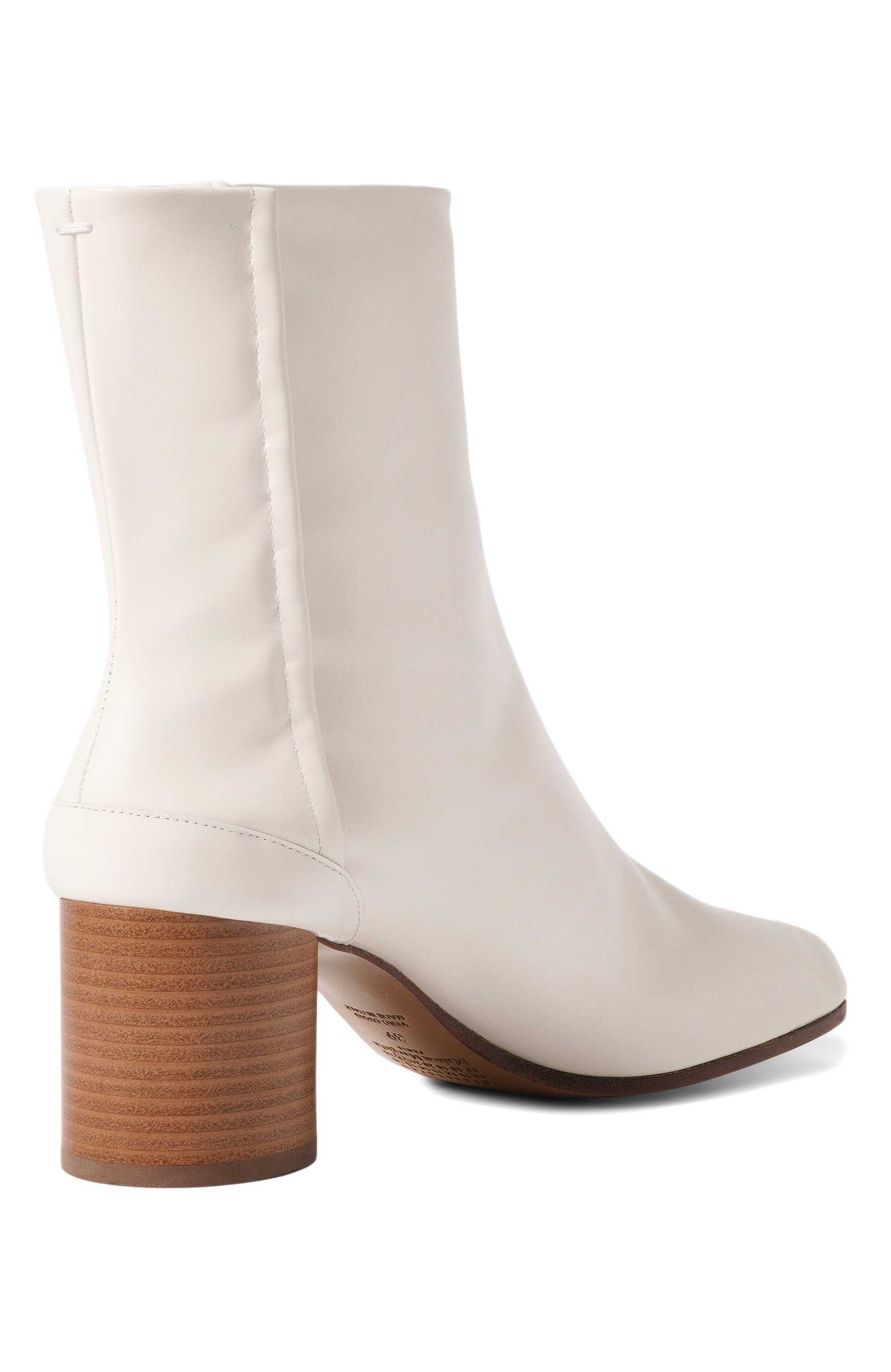 Кожаные ботильоны tabi 50 MAISON MARGIELA, арт. S58WU0246/P8193, фото 5