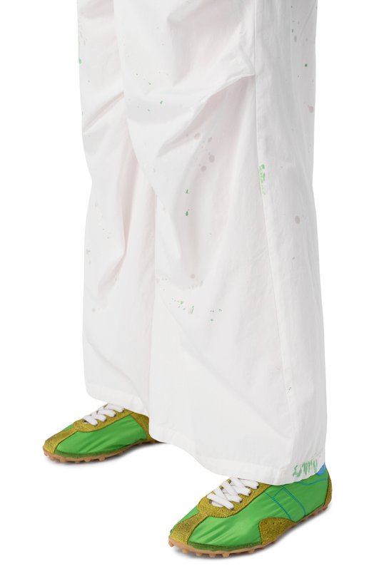 Комбинированные кроссовки Sprinters Maison Margiela S58WS0267/P8390 Зелёный  S58WS0267/P8390 Фото 3