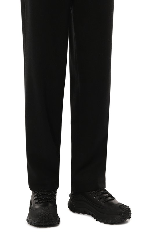 Кожаные кроссовки Trailgrip GTX Moncler 4M000-90-M2200 Чёрный  4M000-90-M2200 Фото 3