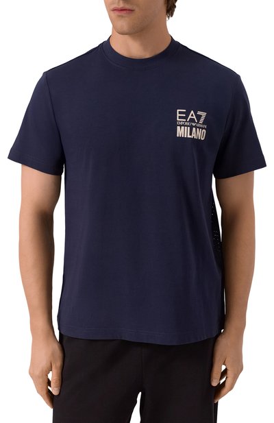 Хлопковая футболка EA7, арт. 7M000156/AF13741, фото 3