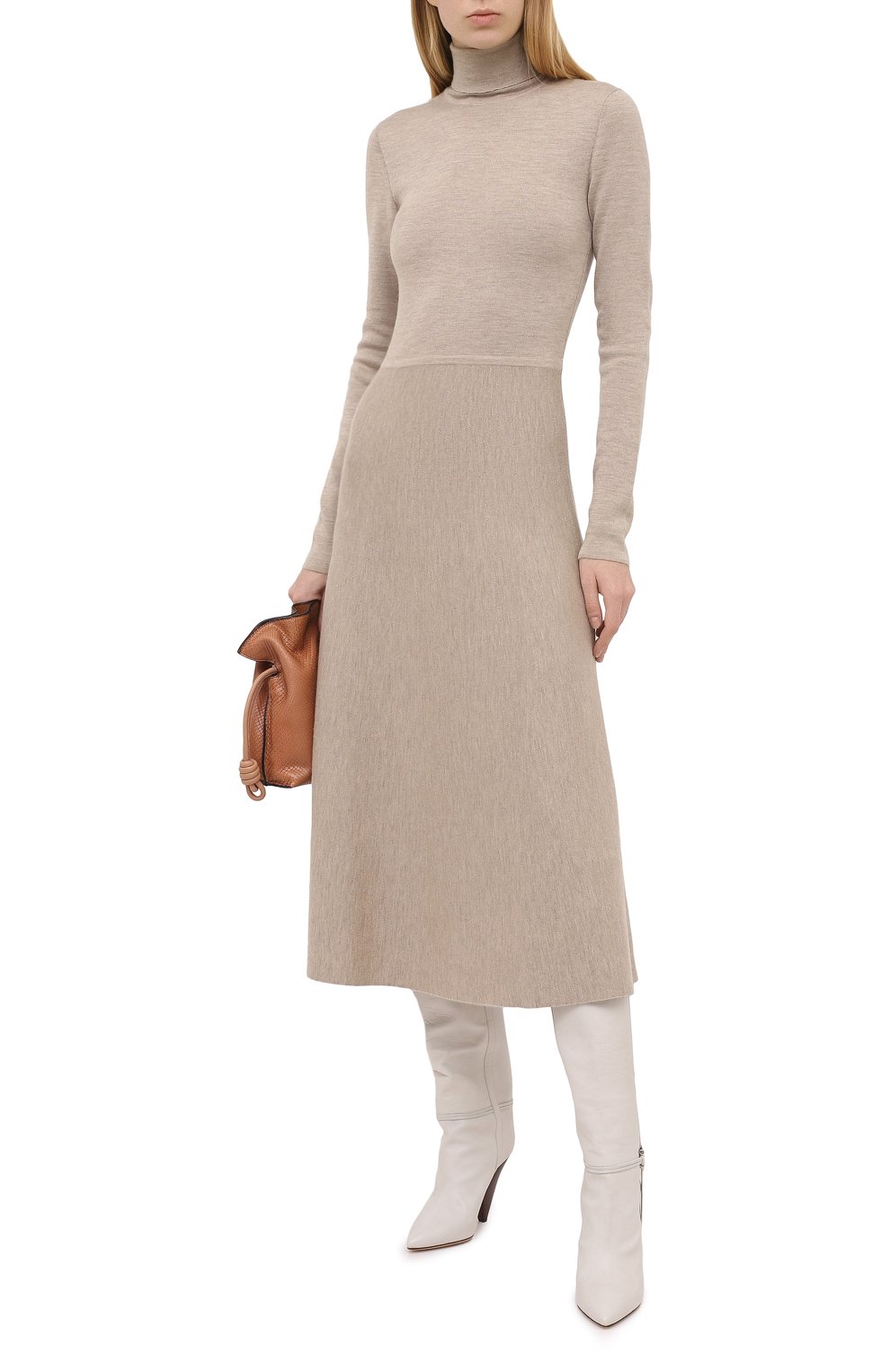 Кожаные сапоги lazu ISABEL MARANT белого цвета по цене 154500 руб., арт. LAZU/BT0158-20H001S, фото 2 Кожаные сапоги lazu ISABEL MARANT, арт. LAZU/BT0158-20H001S, фото 2