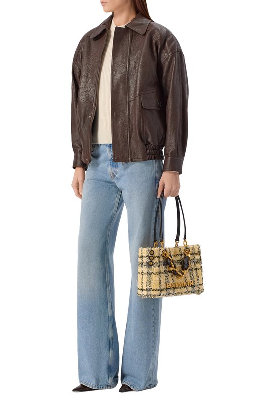 Сумка 1945 Soft small Balmain GN1FD871/TTWN Жёлтый  GN1FD871/TTWN Фото 7