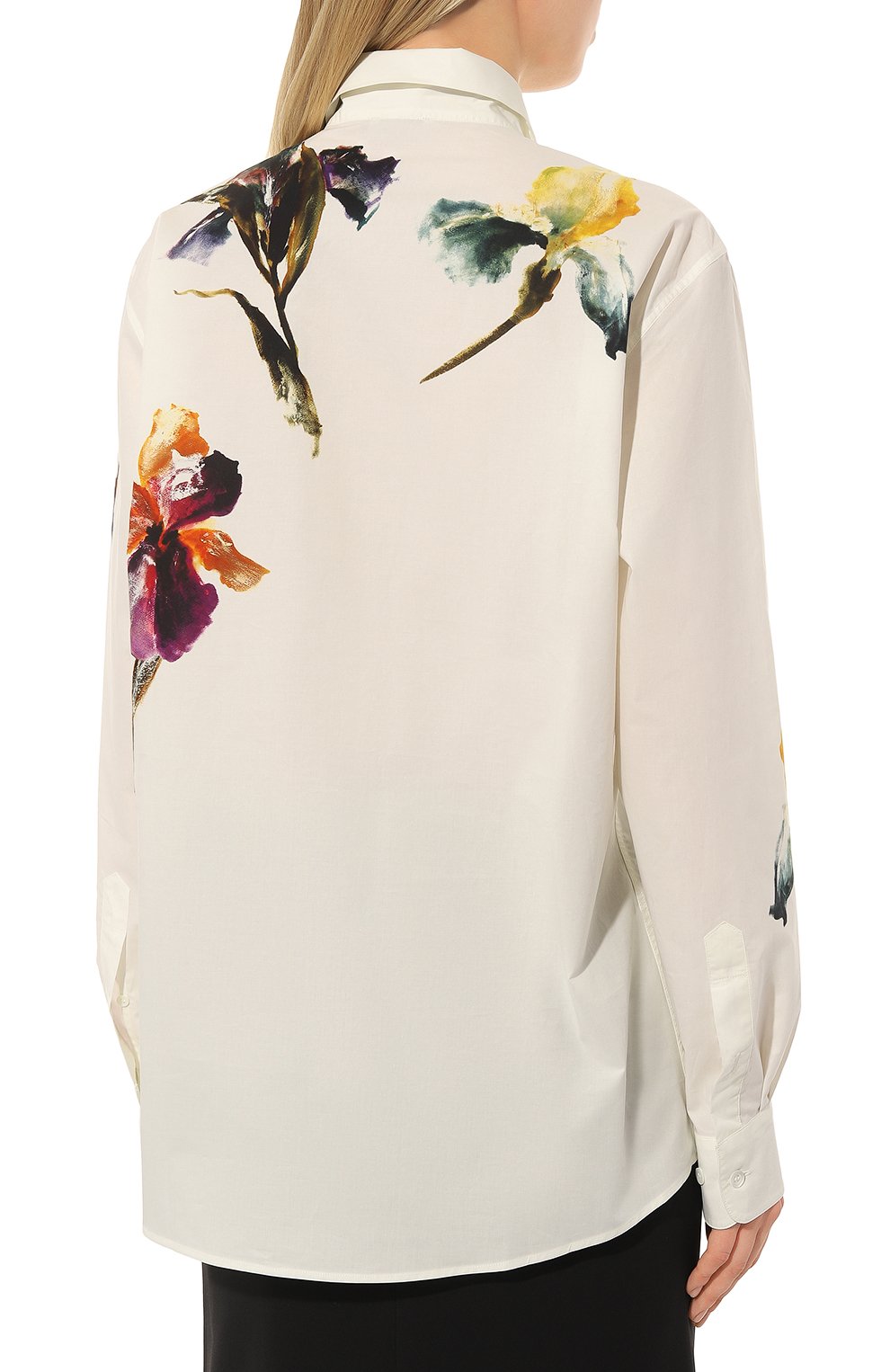  Хлопковая рубашка DRIES VAN NOTEN, арт. 231-030702-6163, фото 4
