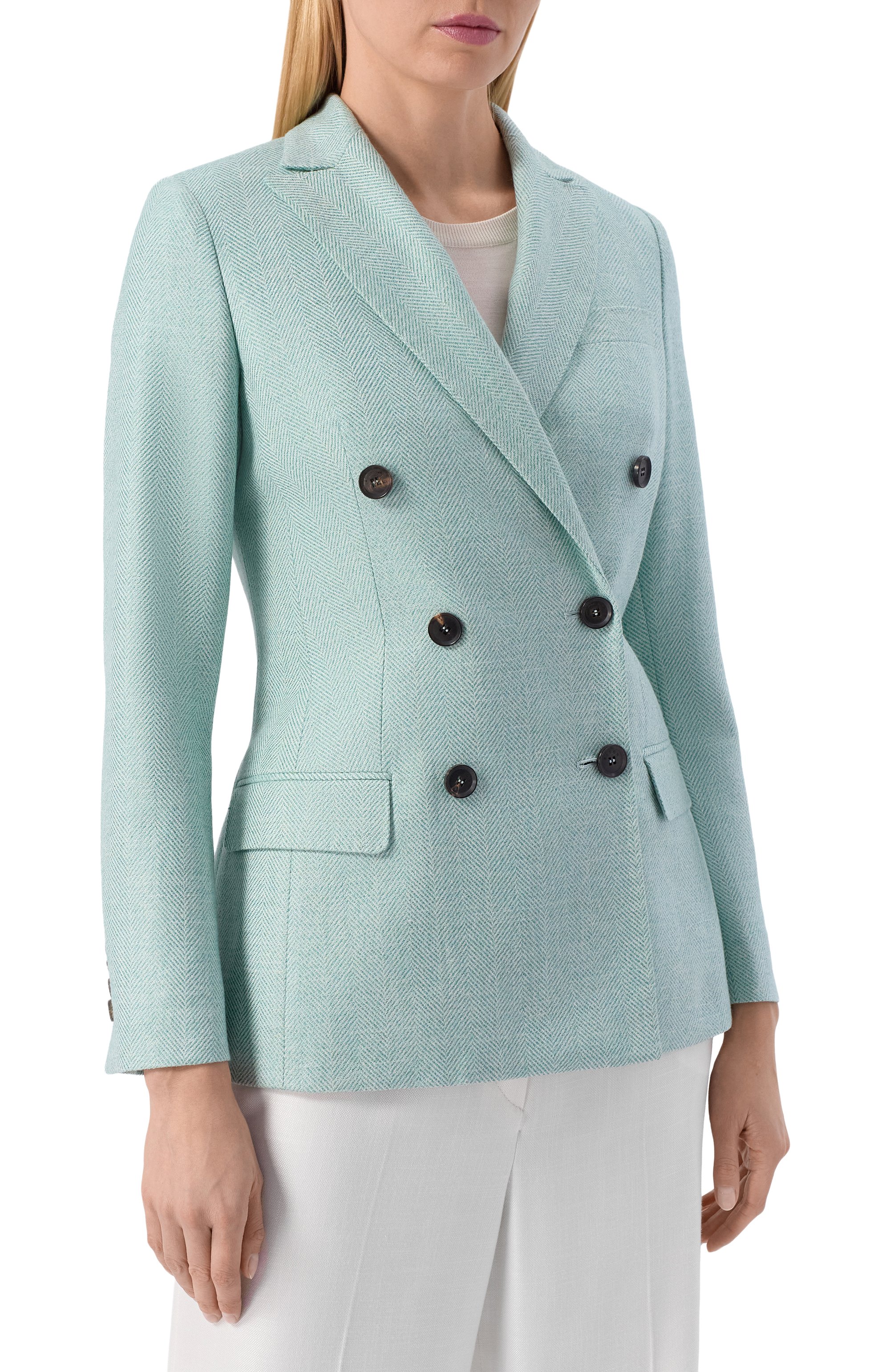 Жакет из шерсти и кашемира KITON, арт. D46523K0948G, фото 3