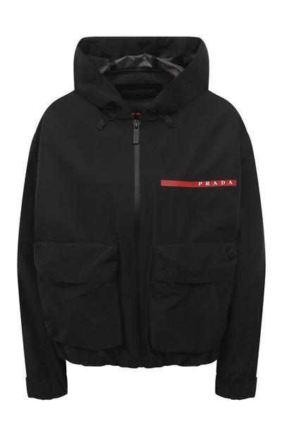 Куртка prada linea rossa PRADA черного цвета по цене 230000 руб., арт. 291784-1V94-F0002-201, фото 1 Куртка prada linea rossa PRADA, арт. 291784-1V94-F0002-201, фото 1