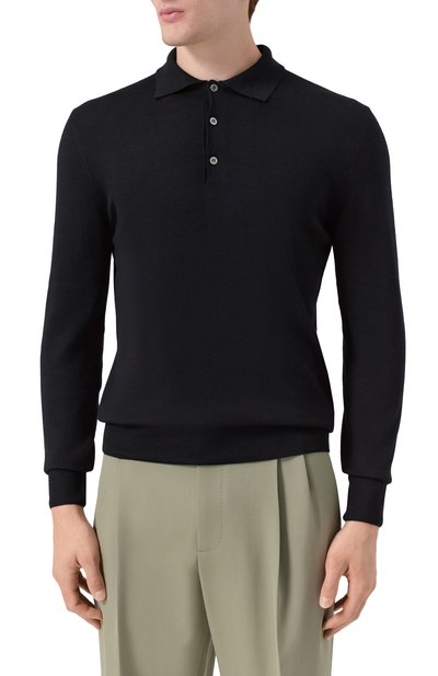 Шерстяное поло CANALI, арт. C0017/MK01149, фото 3