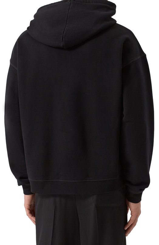 Хлопковое худи Dsquared2 S74GU0897/S25516 Чёрный  S74GU0897/S25516 Фото 4
