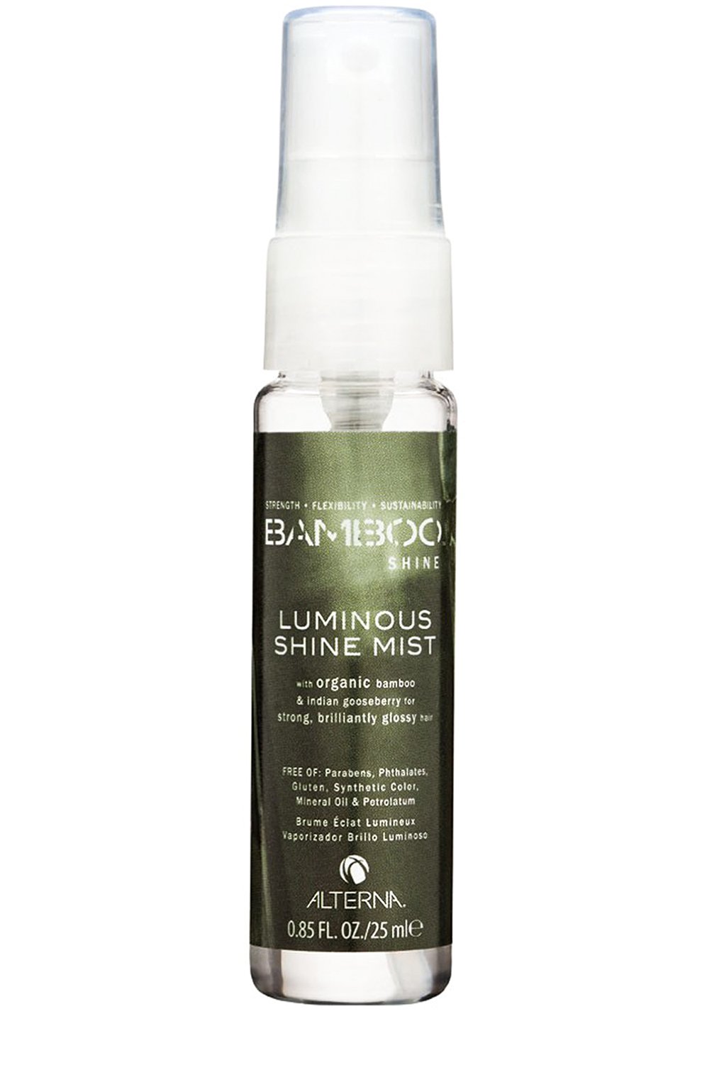 Спрей для сияния и блеска волос bamboo shine luminous shine mist (25ml) ALTERNA, арт. 873509015376, фото 1
