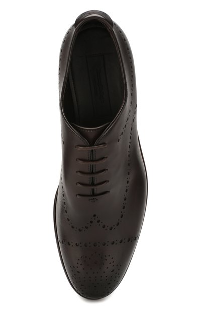 Кожаные оксфорды ZEGNA, арт. A4385X-LHNAX, фото 5