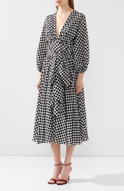 Шелковое платье ALEXANDRE VAUTHIER, арт. 201DR1255 0201-1222, фото 3