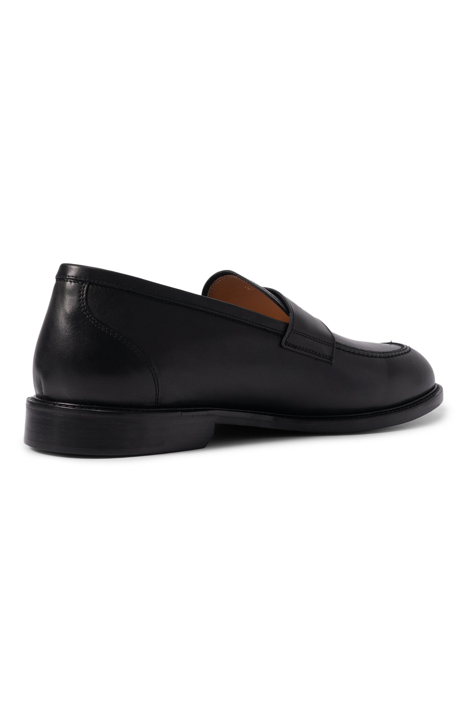 Кожаные пенни-лоферы KITON, арт. USSA508N00100, фото 4