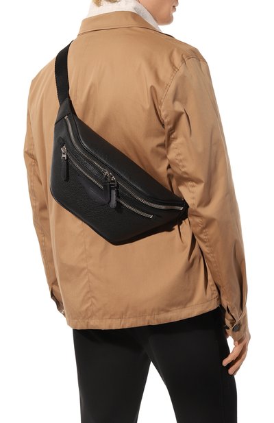 Кожаная поясная сумка SANTONI, арт. UIBBA2365EN-A2IBZ29, фото 2