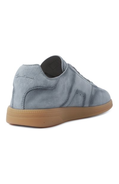 Замшевые кеды dbs oly SANTONI, арт. MBPG22072FARTSE2, фото 5