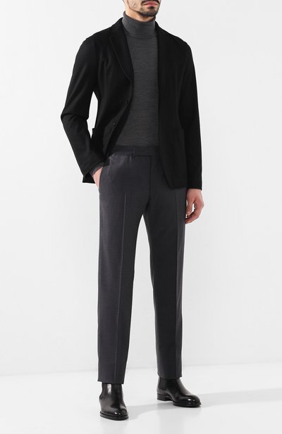 Шерстяные брюки ZEGNA, арт. 519F00/75F812, фото 2