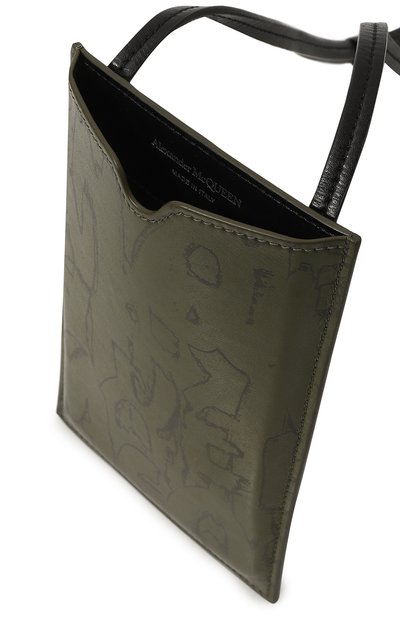 Кожаный футляр для телефона ALEXANDER MCQUEEN, арт. 775289/1AAQ4, фото 5