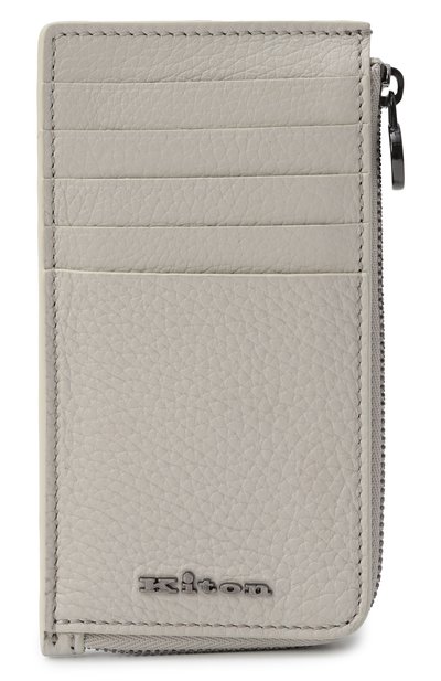 Мужской кожаный футляр для кредитных карт KITON, арт. UPEA038N0122301