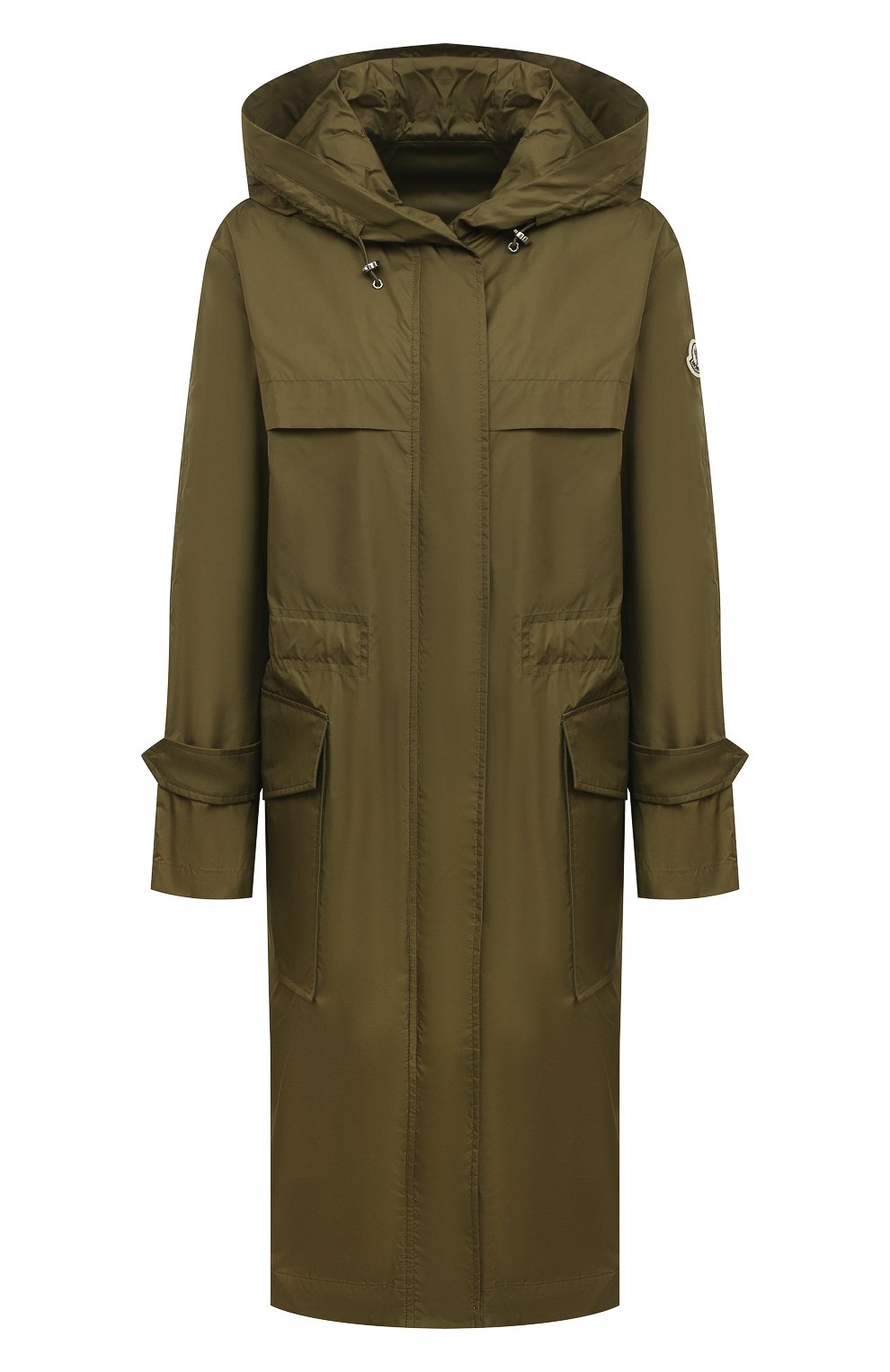 Плащ hiengu MONCLER хаки цвета по цене 93300 руб., арт. H1-093-1C000-48-539YH, фото 1 Плащ hiengu MONCLER, арт. H1-093-1C000-48-539YH, фото 1