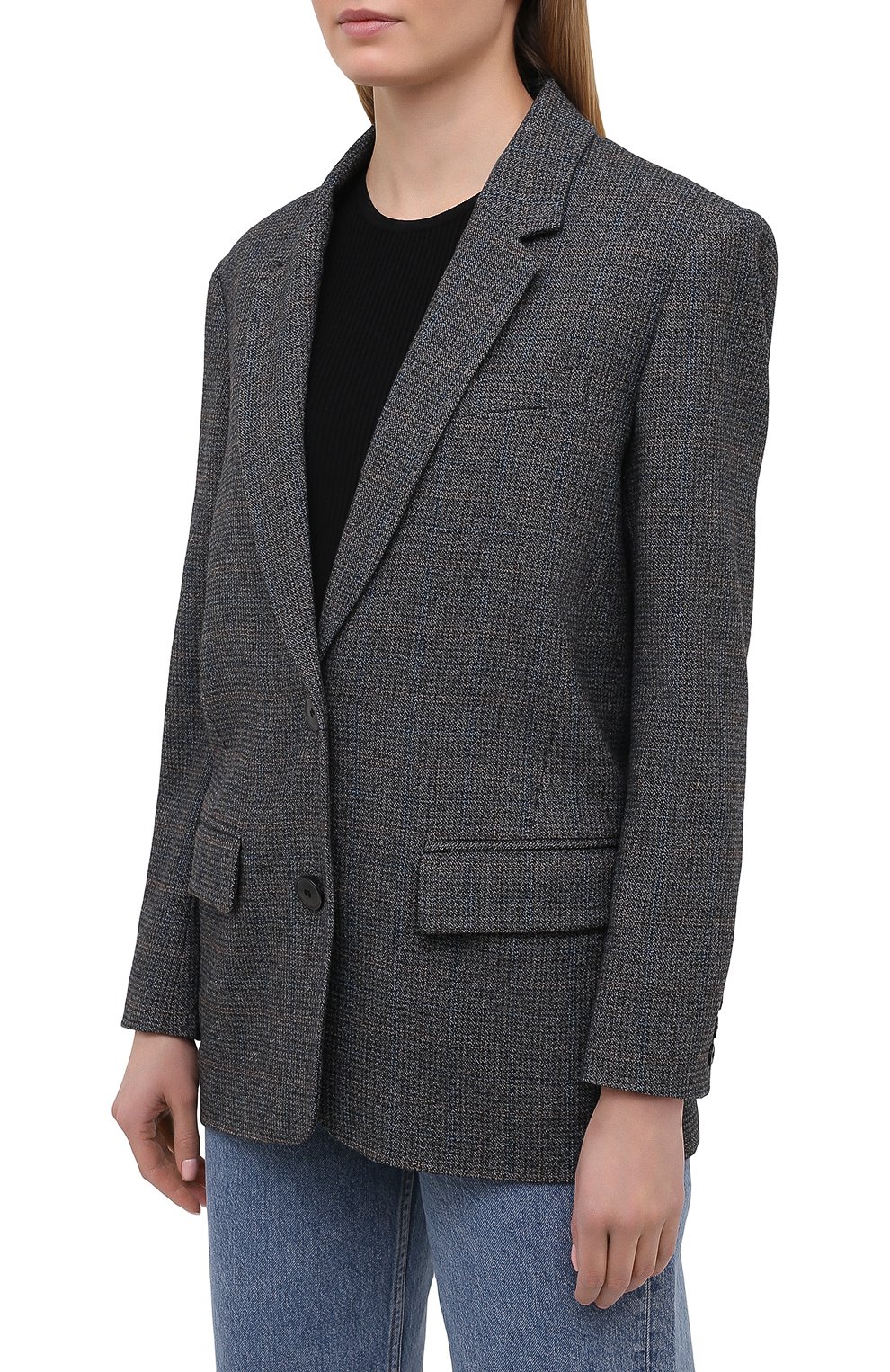 Жакет из шерсти и хлопка ISABEL MARANT ETOILE, арт. VE1513-21P011E/ILINDAE, фото 3
