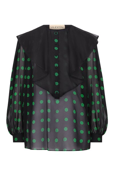 Женская шелковая блузка VALENTINO, арт. 8B3AEBL5/A07