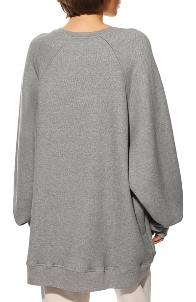Свитшот из хлопка и кашемира HALFBOY серого цвета по цене 49500 руб., арт. H04WFCR1302, фото 4 Свитшот из хлопка и кашемира HALFBOY, арт. H04WFCR1302, фото 4