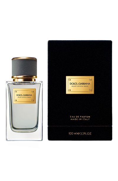 Парфюмерная вода velvet crystal smoke (100ml) DOLCE & GABBANA бесцветного цвета по цене 35900 руб., арт. 8056669926030., фото 2 Парфюмерная вода velvet crystal smoke (100ml) DOLCE & GABBANA, арт. 8056669926030., фото 2
