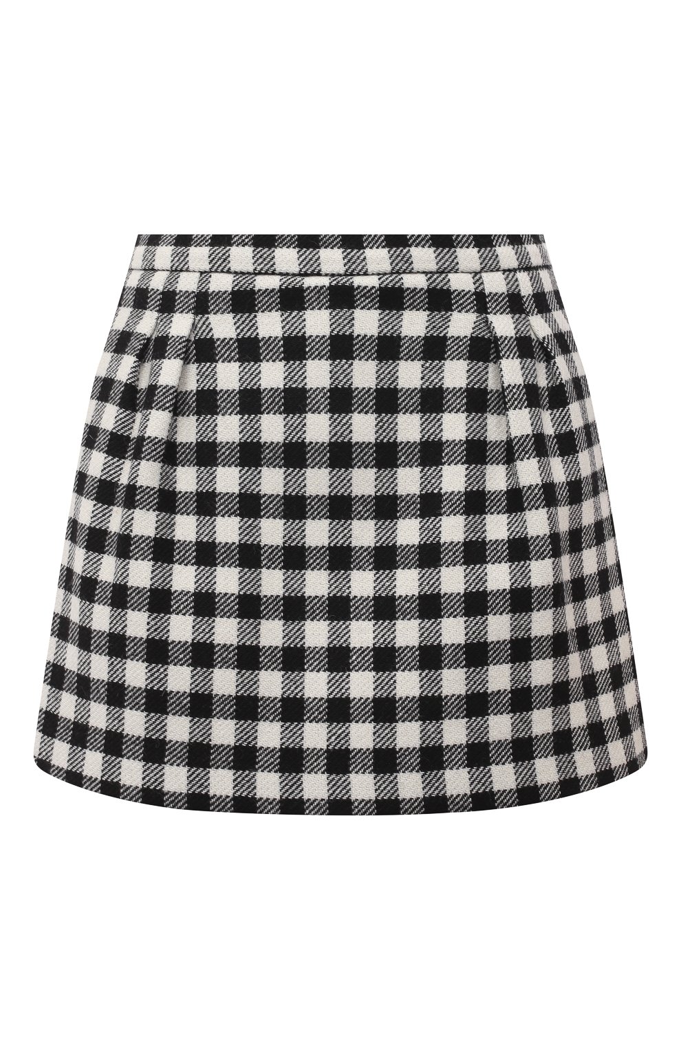 Юбка-шорты REDVALENTINO черно-белого цвета по цене 26850 руб., арт. UR3RFD70/55U, фото 1 Юбка-шорты REDVALENTINO, арт. UR3RFD70/55U, фото 1