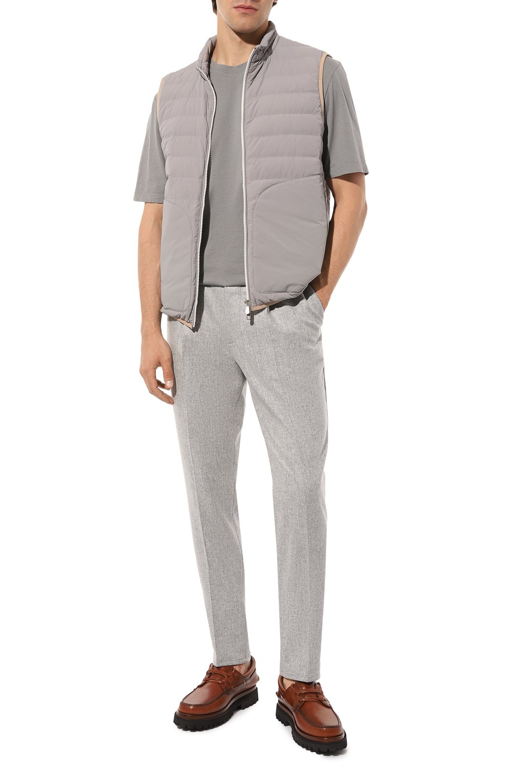 Пуховый жилет BRUNELLO CUCINELLI, арт. MM403B2226, фото 2