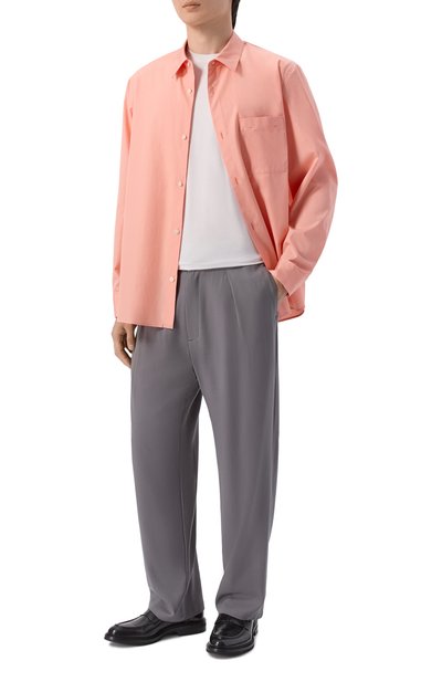 Шерстяные брюки ATTACHMENT серого цвета по цене 73350 руб., арт. AP61-038, фото 2 Шерстяные брюки ATTACHMENT, арт. AP61-038, фото 2