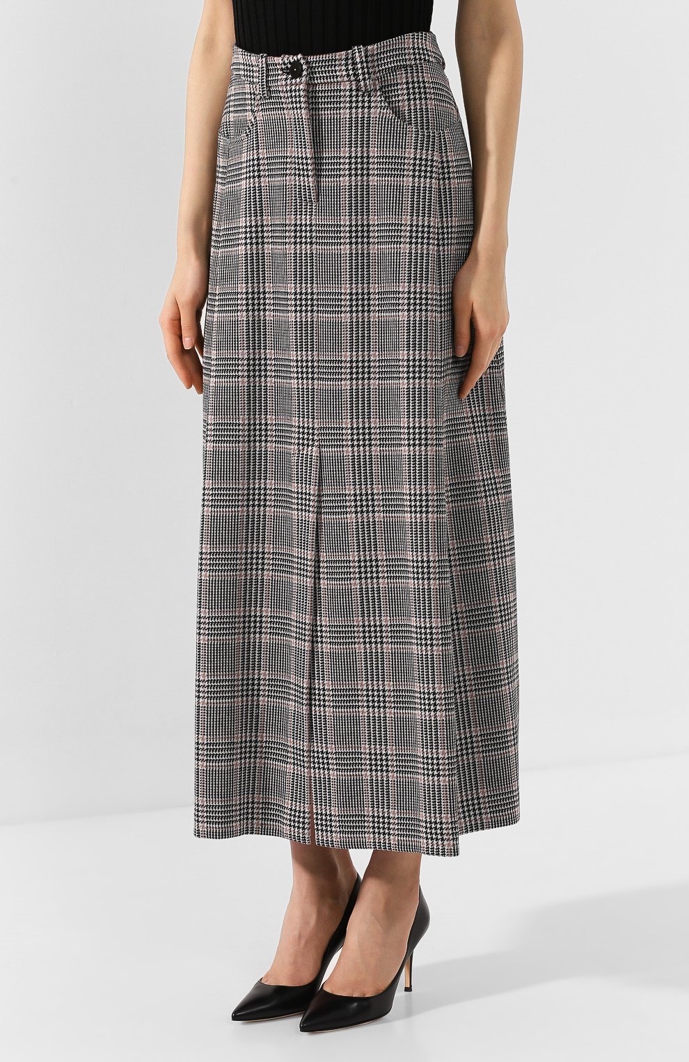 Юбка из смеси хлопка и шерсти GIORGIO ARMANI, арт. 6GAN54/AJXDZ, фото 3
